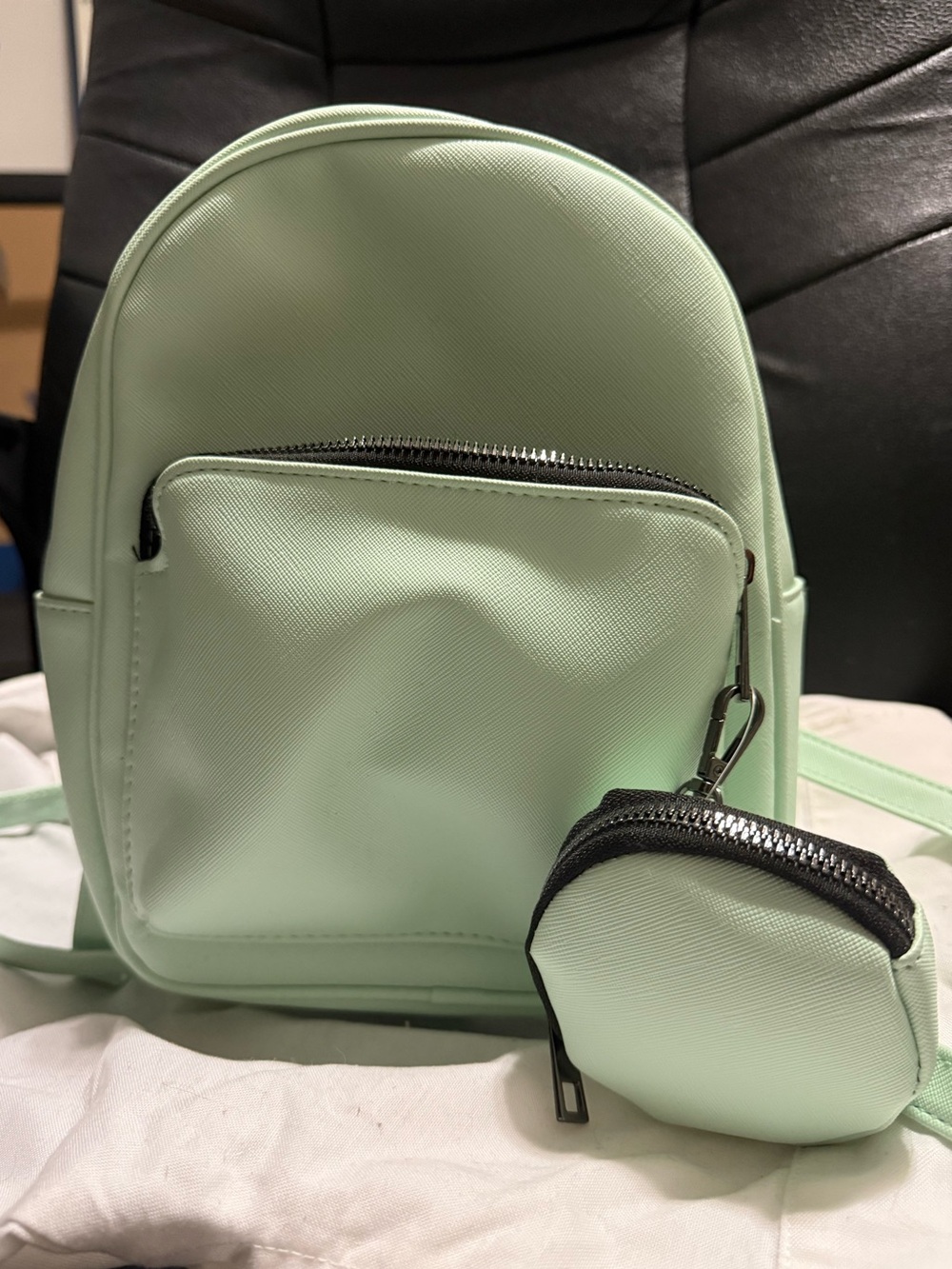 Ardene Mint Green Mini Backpack with Coin Pouch